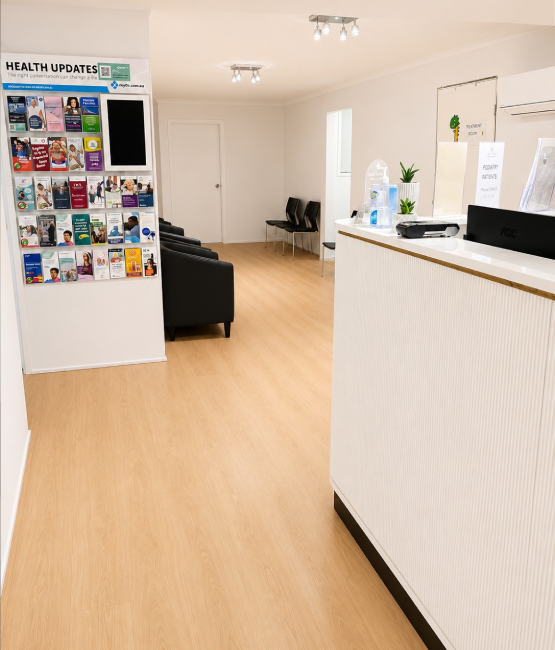 Alfords Podiatry modern clinic in Australia