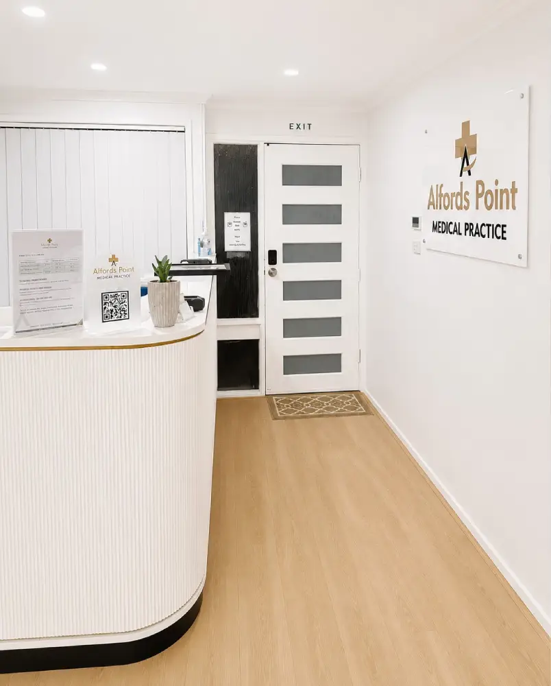 Reception Alfords clinic